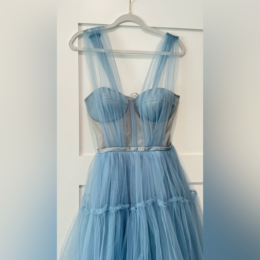 Tulle Midi Gown - Picture 3 of 5